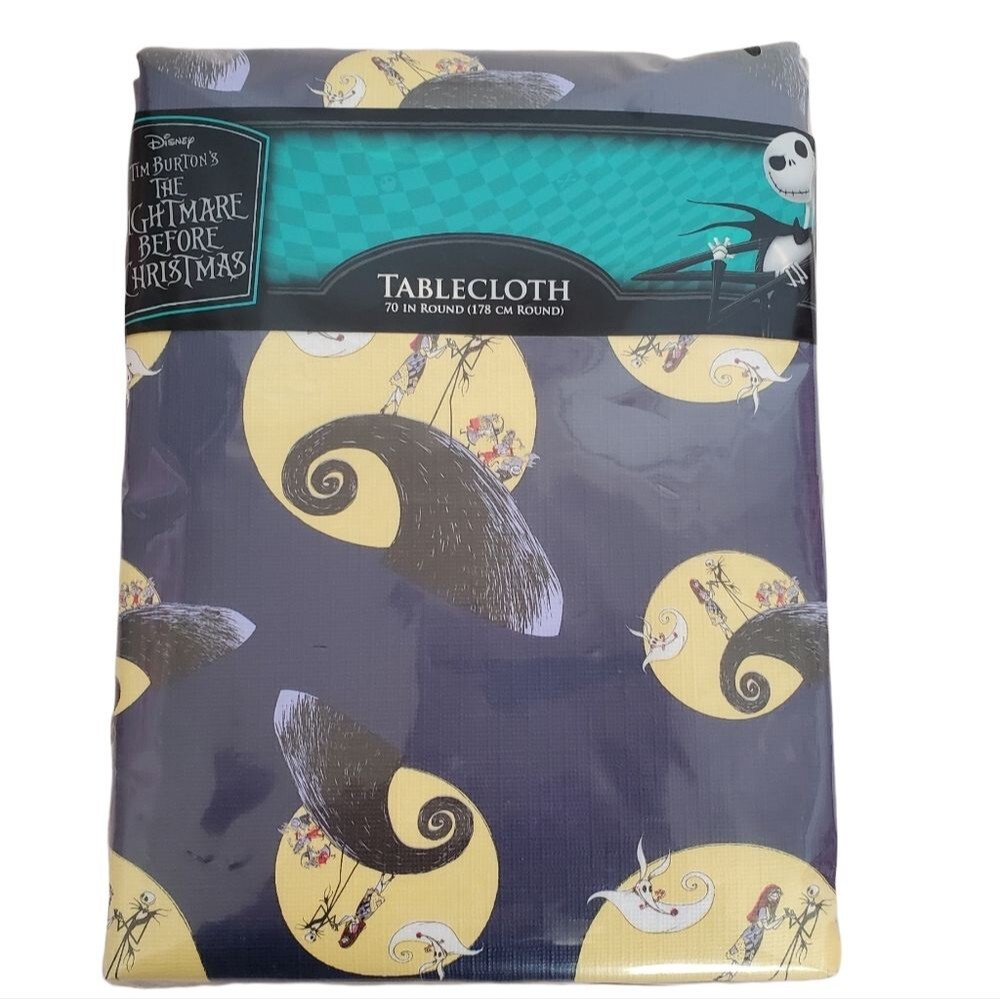 New Nightmare Before Christmas Tablecloth